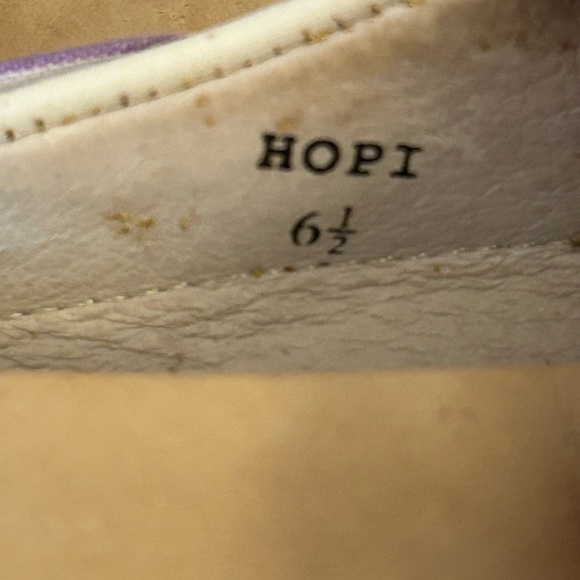 Yellow Box Kenzie Stroll Ballerina Floral Flats with Lavender Bow - Picture 6 of 7